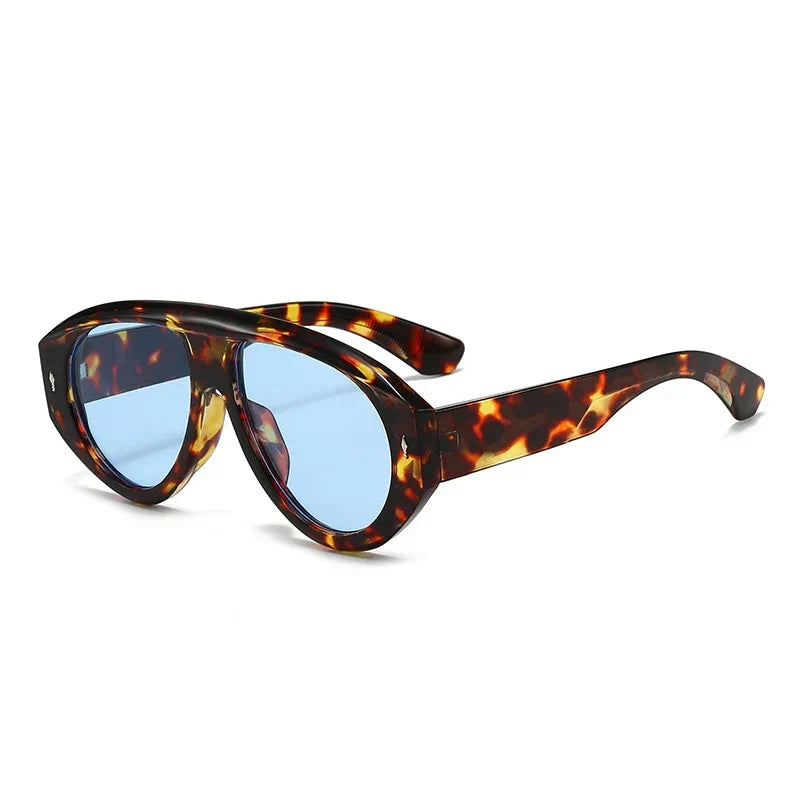 NAPOLI - Sluneční brýle typu Aviator z acetátu