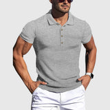 Jindřich - Elegantní pruhované polo tričko