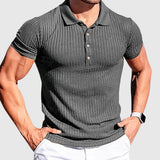 Jindřich - Elegantní pruhované polo tričko