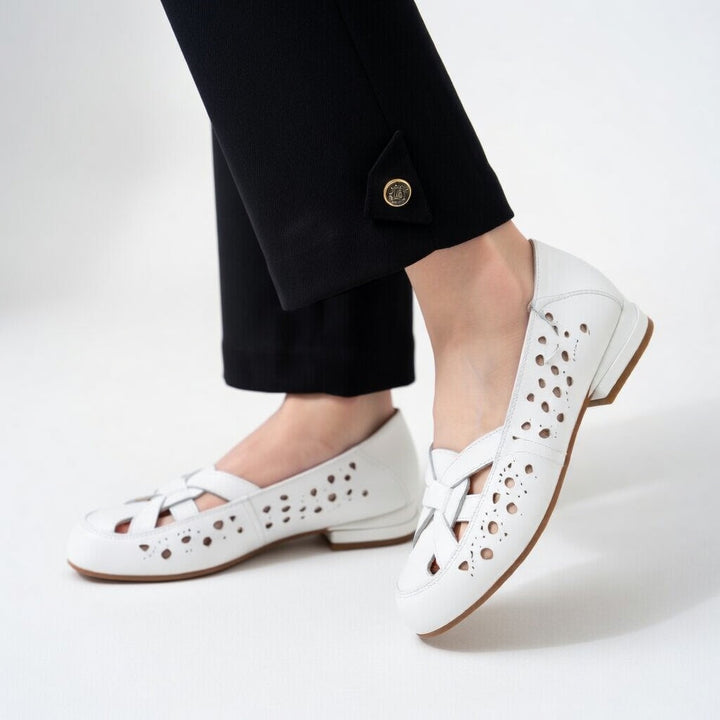 Élodiane™ — Elegantní pohodlné ergonomické baleríny s výřezem