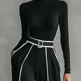 Veronika - Elegantní set s kontrastním detailem