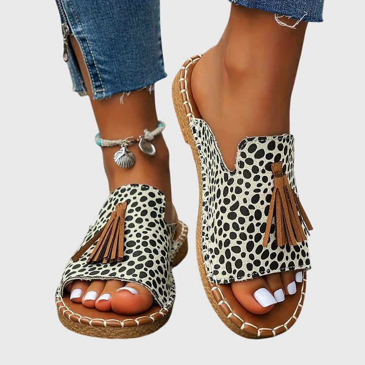 Lorraine | Boho-tassel sandály