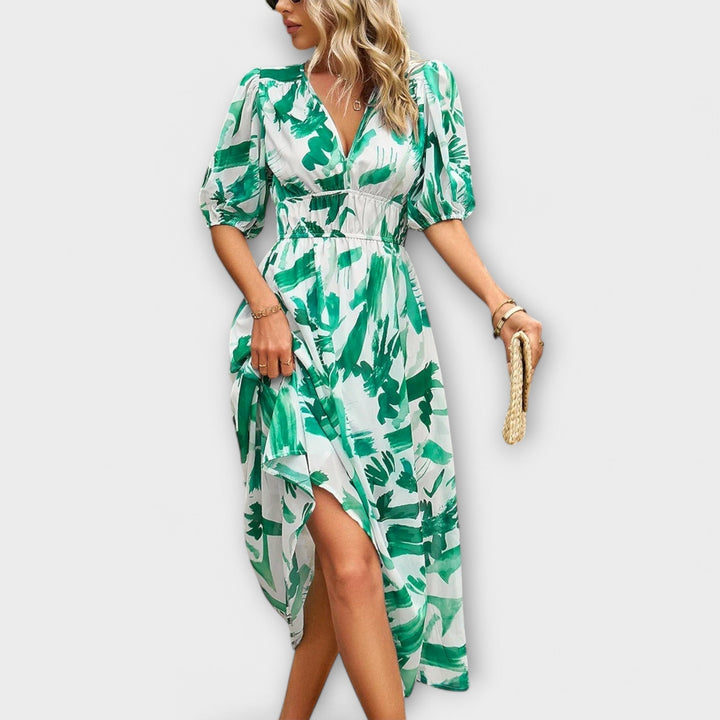 Mathilda - Elegantní Midi Šaty