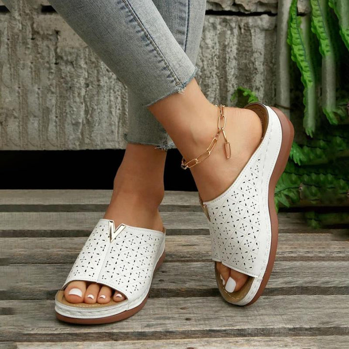 Pohodlné Platformové Pantofle