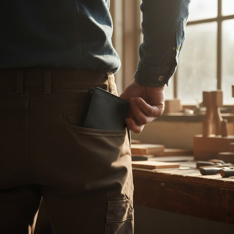 Kožená peněženka z plné hovězí kůže