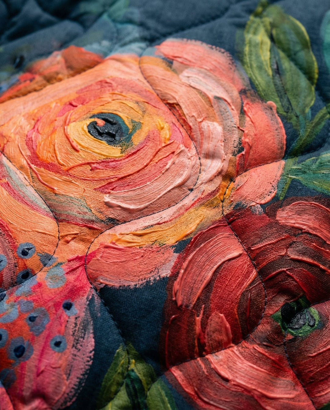 Sara™ | Chaqueta Acolchada Floral Vintage