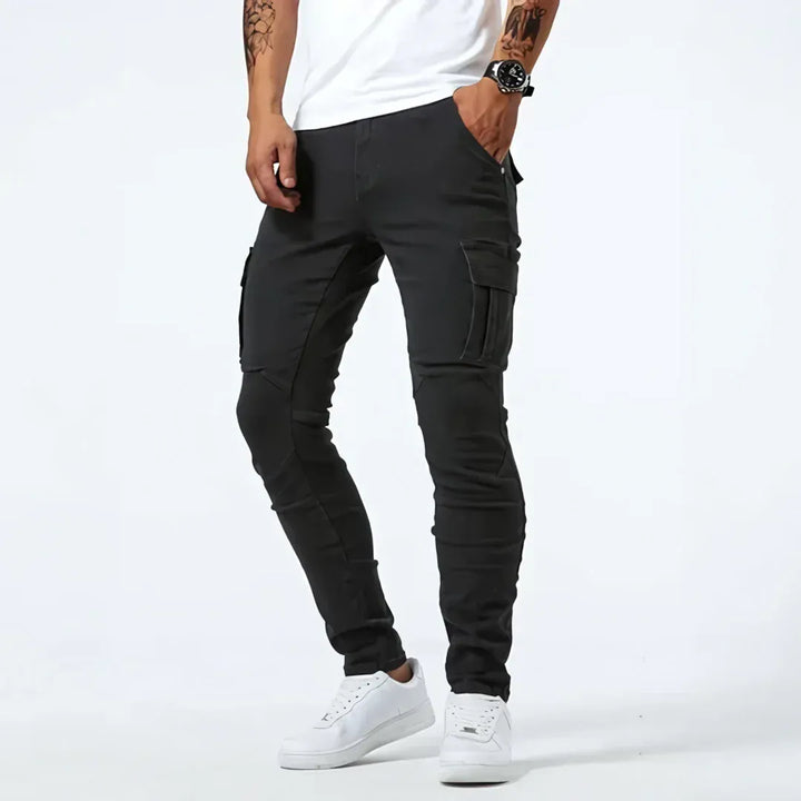 Lukáš – Moderní slim-fit cargo džíny pro každodenní styl